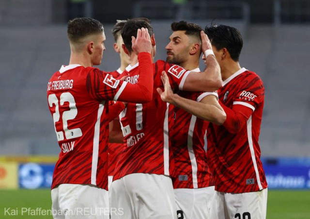 Fotbal: SC Freiburg a urcat pe podium în Bundesliga