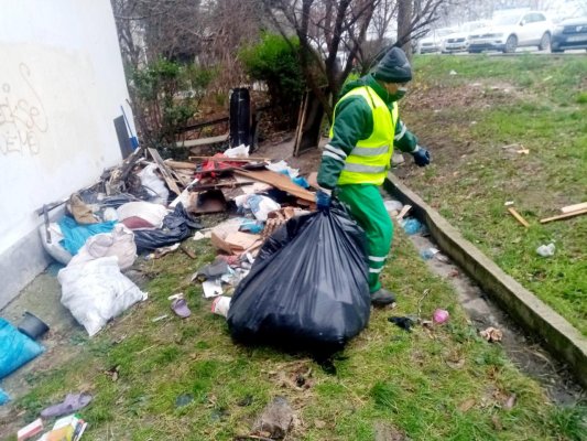 Sancțiuni de peste 120.000 lei, pentru abandonarea deșeurilor pe domeniul public