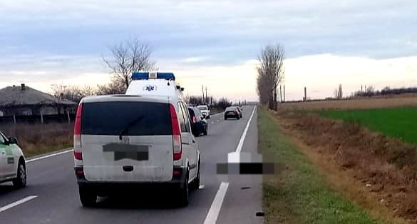 Pieton MORT în urma unui ACCIDENT RUTIER produs pe DN 2A