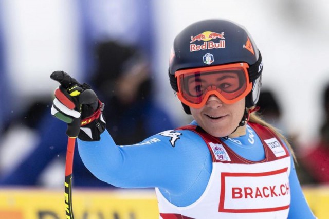 Schi alpin: Cupa Mondială - Sofia Goggia câştigă salomul super-uriaş şi realizează dubla la Val d'Isere