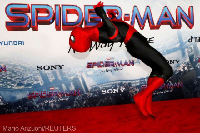'Spider-Man: No Way Home' se menţine în fruntea box-office-ului nord-american