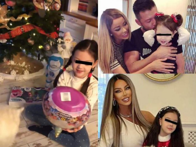Bianca Drăgușanu s-a răzgândit! Victor Slav a putut petrece Crăciunul cu fiica lor