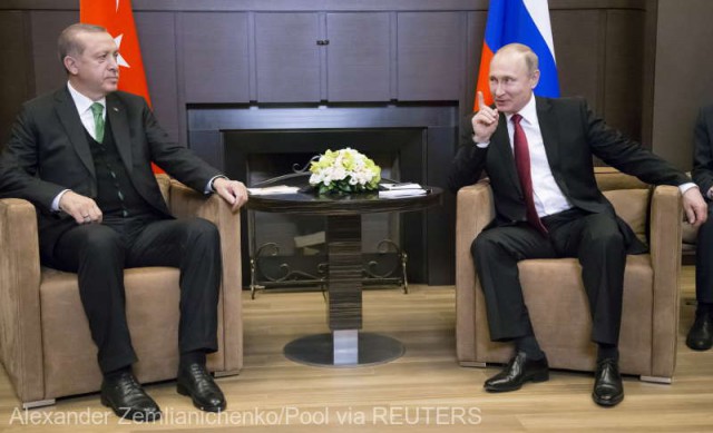 Ucraina: Putin şi Erdogan au discutat telefonic despre exigenţele Rusiei faţă de NATO