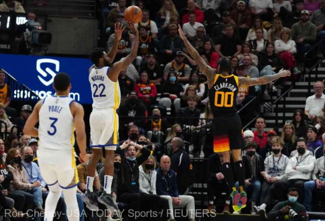 Baschet - NBA: Golden State Warriors a învins în deplasare Utah Jazz - 123-116