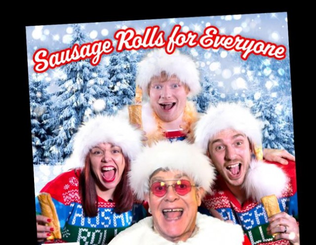 Melodia 'Sausage Rolls For Everyone' s-a clasat pe primul loc în topul britanic de Crăciun