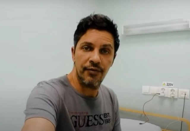 Lucian Viziru, suspect de INFARCT. Cum s-a filmat pe patul de spital. VIDEO