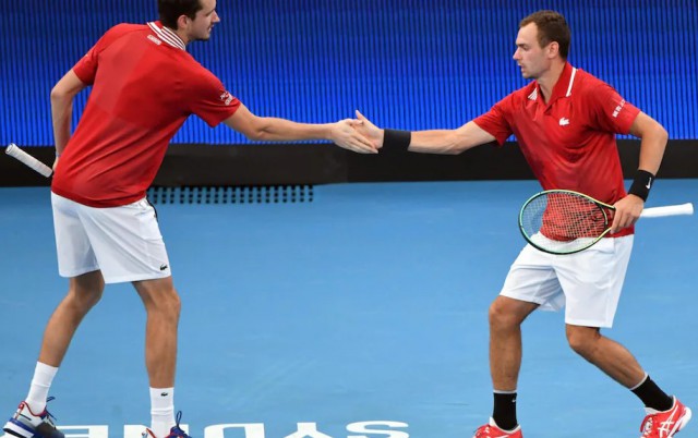 Tenis - ATP Cup: Rusia şi SUA, victorioase în primele meciuri de duminică