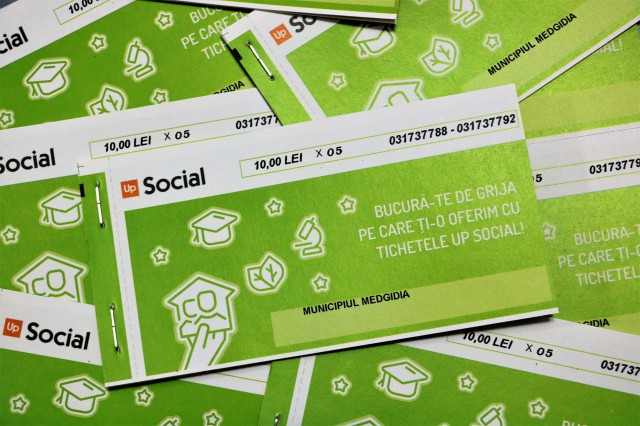 Primăria MEDGIDIA începe DISTRIBUIREA TICHETELOR SOCIALE