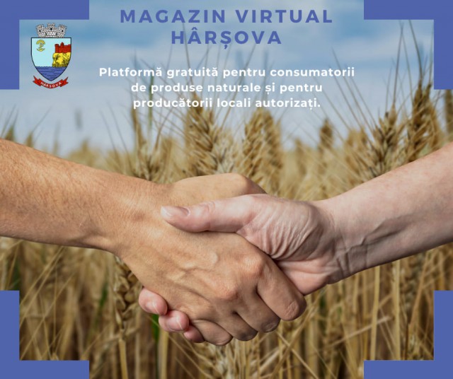 Primăria Hârșova, LANSARE Magazin Virtual