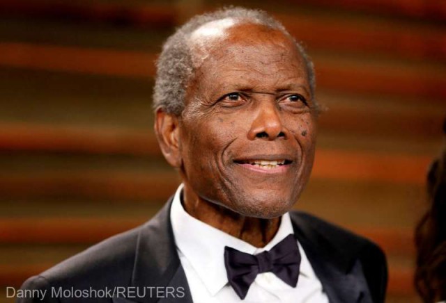 Sidney Poitier, primul actor de culoare recompensat cu Oscarul pentru rol principal, a MURIT