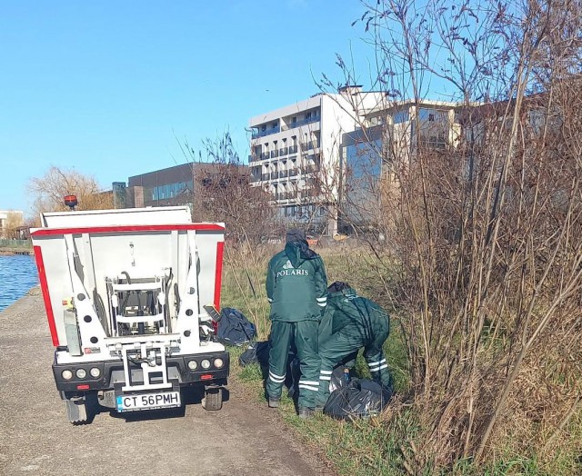 Primăria Constanța a continuat CURĂȚENIA în parcul Tăbăcărie