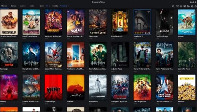 Popcorn Time, cel mai cunoscut serviciu de filme şi seriale piratate, a anunţat că-şi închide porţile
