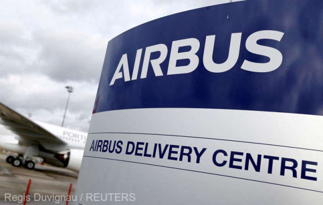 Airbus este pentru al treilea an consecutiv cel mai mare producător global de avioane, depăşind Boeing