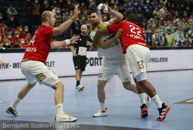 Handbal masculin: EURO 2022 - Danemarca şi Spania, calificate în grupele principale