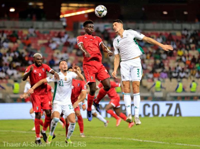 Fotbal: Algeria, campioana en titre, învinsă de Guineea Ecuatorială la CAN 2022