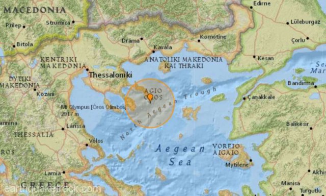 Seism cu magnitudinea 5,4 în nordul Greciei