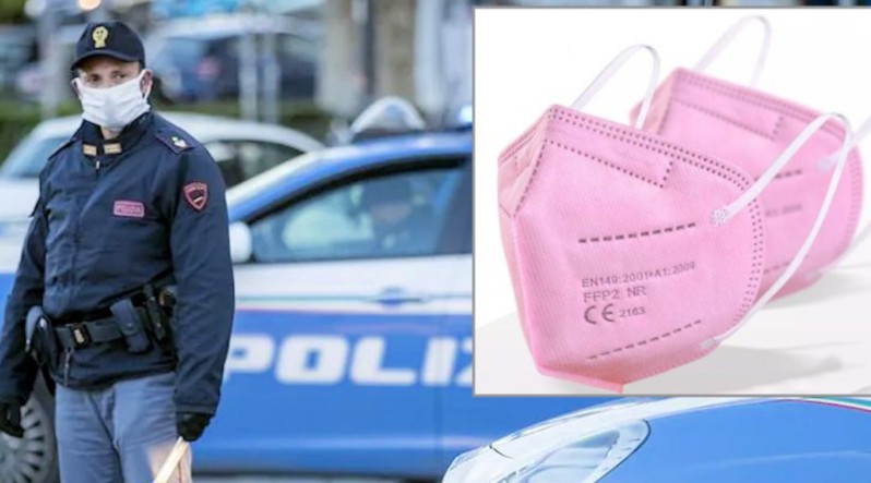 REVOLTĂ a POLIȚIȘTILOR din Italia, după ce au fost dotați cu MĂȘTI ROZ