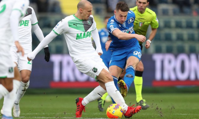 Sassuolo, cu Vlad Chiricheş titular, a învins Empoli, scor 5-1, în campionatul Italiei