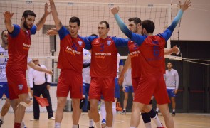 CSA Steaua a pierdut la Baia Mare, în Divizia A1 de volei masculin