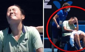 Australian Open: o jucătoare a ieșit de pe teren în scaun cu rotile