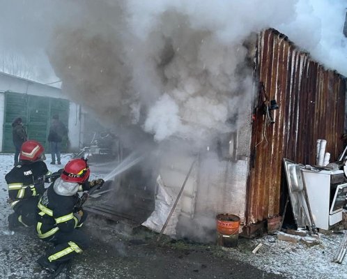 Incendiu în municipiul Tulcea