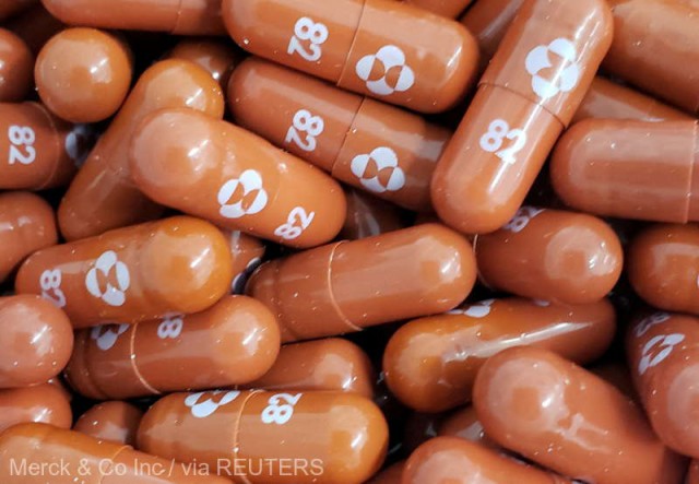 Pastila anti-COVID-19 de la Merck rămâne 'activă' împotriva Omicron, potrivit companiei