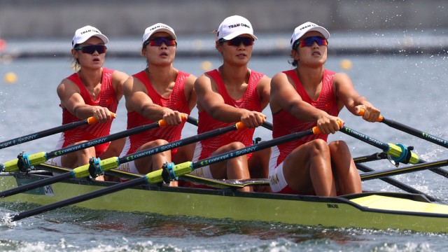 Canotaj: Ambarcaţiunea de 4 vâsle a Chinei a câştigat premiul pentru cel mai bun echipaj feminin al anului