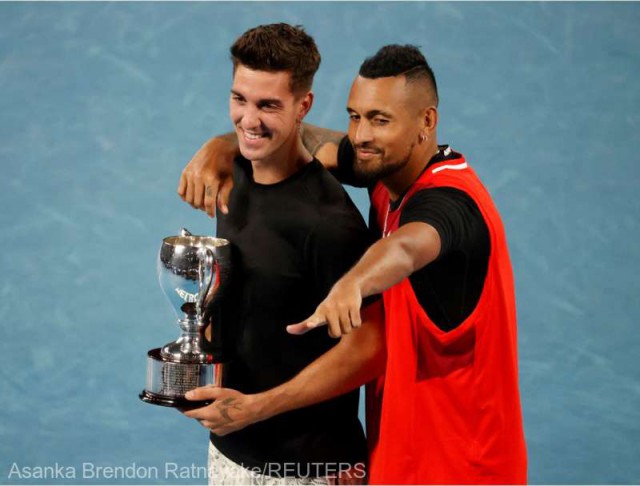 Tenis: Kyrgios şi Kokkinakis, campioni în proba de dublu la Australian Open