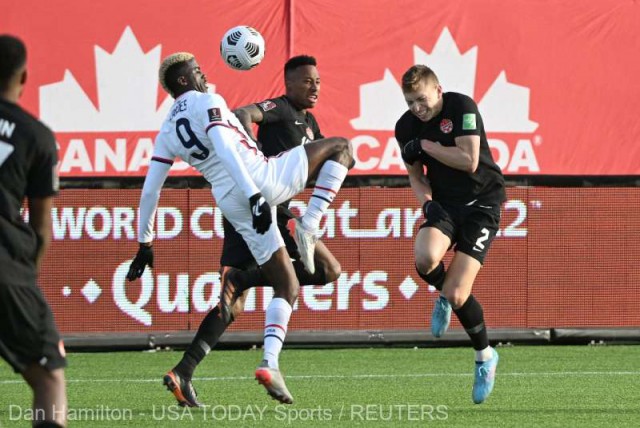 Fotbal: Canada a învins echipa SUA şi a făcut un pas important spre CM 2022