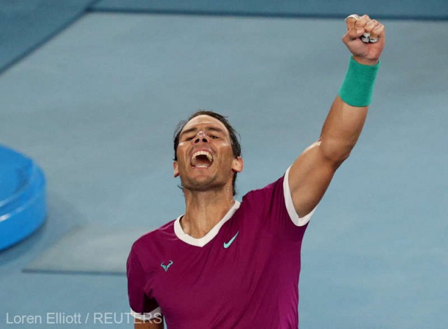Tenis: Rafael Nadal s-a calificat în finala turneului Australian Open