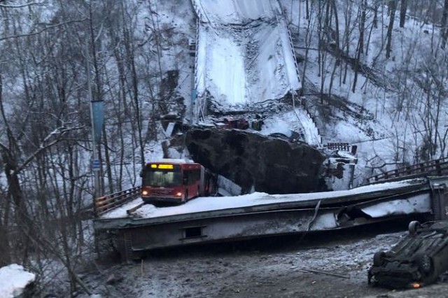 SUA: Un pod din Pittsburgh s-a prăbuşit cu câteva ore înaintea vizitei preşedintelui Joe Biden