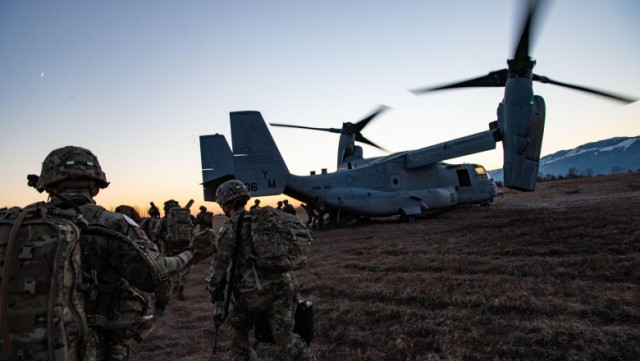 SUA au pregătit 8.500 de militari pentru a fi trimiși în Europa de Est