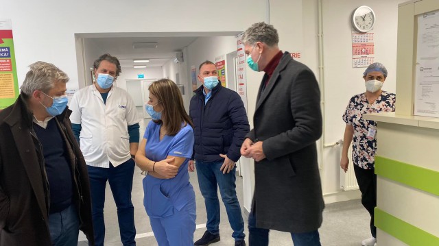 Primarul orașului Năvodari, Florin Chelaru, întâlnire de lucru cu managerul Ionuț Ionescu