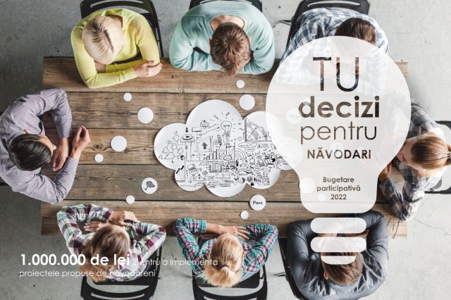 Primăria Năvodari pune la bătaie 1 milion de lei pentru proiectele propuse de cetățeni