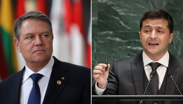 Klaus Iohannis a discutat cu preşedintele Ucrainei despre criza din regiune