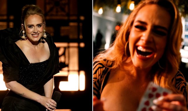 Adele, decolteu răvășitor pe Instagram. Și-a pus implanturi mamare?