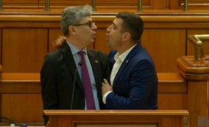 George Simion l-a bruscat pe ministrul Energiei: 'Hai, hai, hai, lovește-mă!