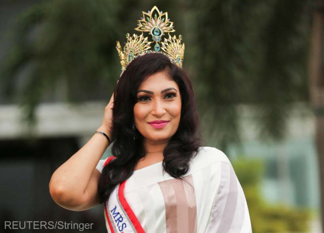 Mrs. Sri Lanka a rămas fără titlu după acuzaţii de corupţie împotriva concursului 'Mrs. World'