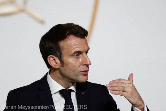 Macron l-a informat pe Biden despre discuţiile cu liderii rus şi ucrainean