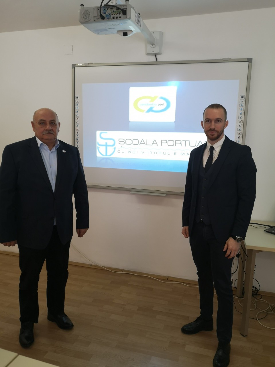 Administrația Porturilor Maritime sprijină Școala Portuară cu echipamente IT Administrația Porturilor Maritime sprijină Școala Portuară cu echipamente IT