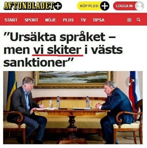 Ambasador al Rusiei: Scuzați-mi limbajul, dar ne că...m pe sancțiunile Occidentului!
