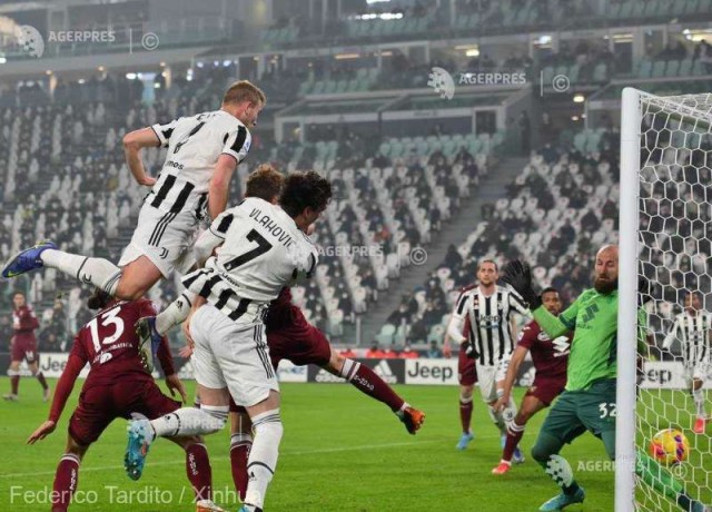Juventus, ţinută în şah de Torino FC în campionatul Italiei