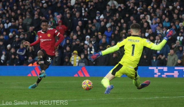 Fotbal: Victorie în deplasare pentru Manchester United în Premier League