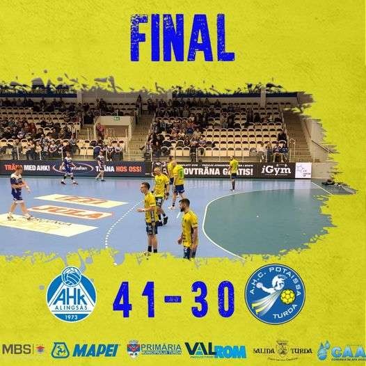 Handbal masculin: Potaissa Turda, eliminată din EHF European Cup