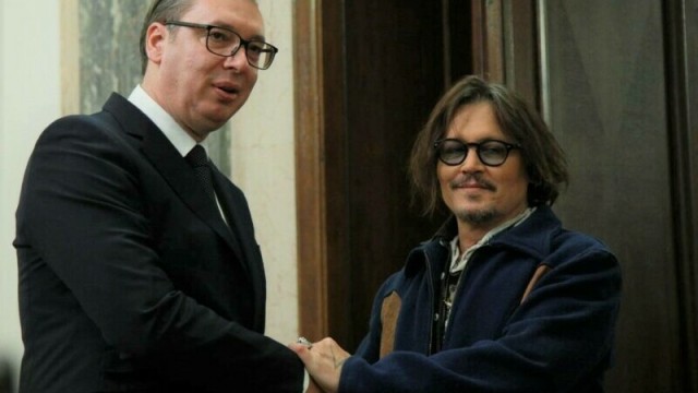 Johnny Depp, decorat în Serbia pentru contribuţia sa la activităţile culturale ale acestei ţări