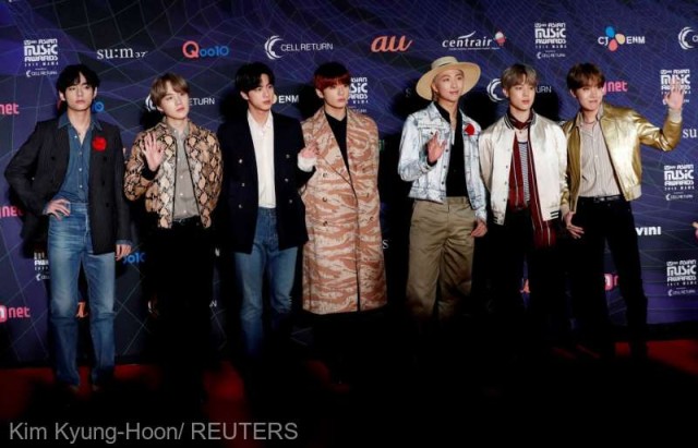 Trupa BTS va susţine concerte în Coreea de Sud pentru prima dată de la începutul pandemiei