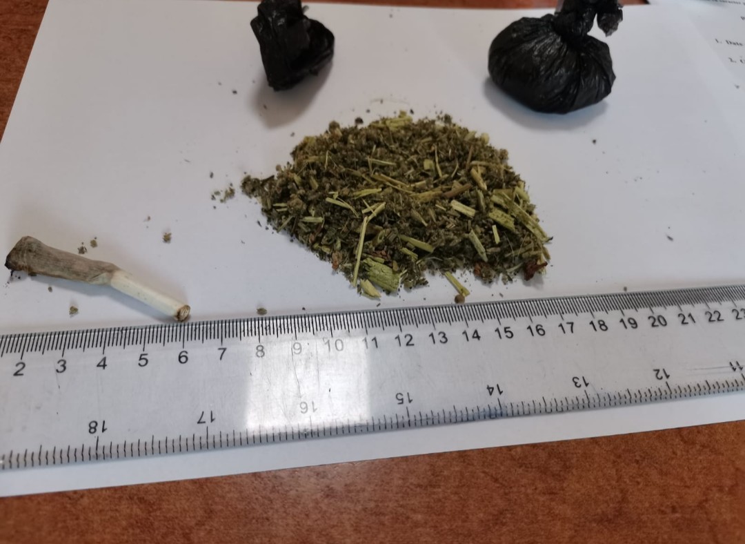 Bărbat prins în flagrant cu joint, în Constanța