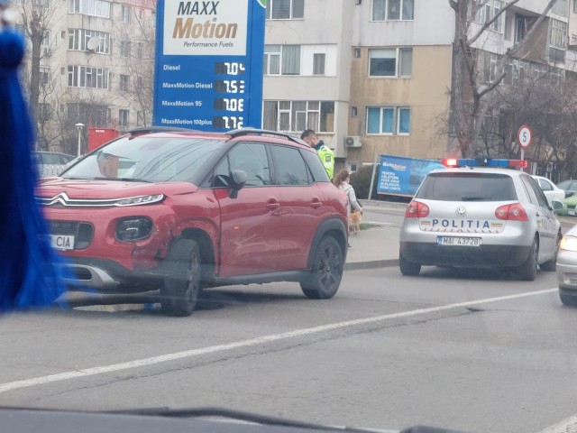 Accident rutier în Hârșova