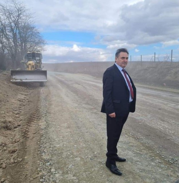 Mihai Lupu verifică stadiul lucrărilor la DJ 226 Corbu-Săcele-Istria-Mihai Viteazu