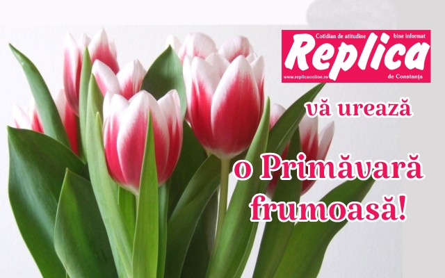 Replica vă urează ca primăvara să vă umple sufletul de căldură și speranță!